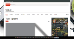Desktop Screenshot of gredi.cz