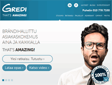 Tablet Screenshot of gredi.fi
